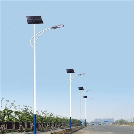 太阳能路灯 6米 农村建设道路灯 上门安装 支持定制 照明灯具