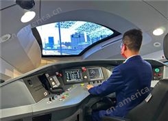 动车组高铁模拟器 高铁驾驶仿真模拟舱模型 铁路培训