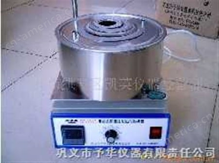 集热式恒温加热磁力搅拌器/加热磁力搅拌器/数显加热搅拌器：DF-101S恒温搅拌器